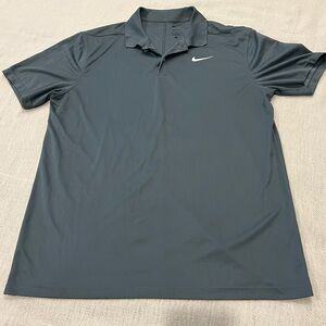 Nike Men's Dark Gray Polo Shirt